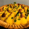 Foto Frolla di mandorle con crema di limone